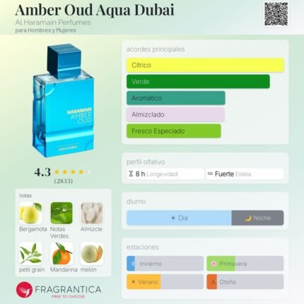AMBER OUD AGUA DUBAI